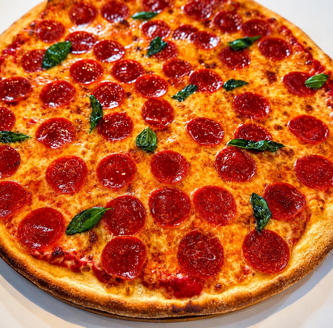 Hot Honey Pepperoni Pizza.