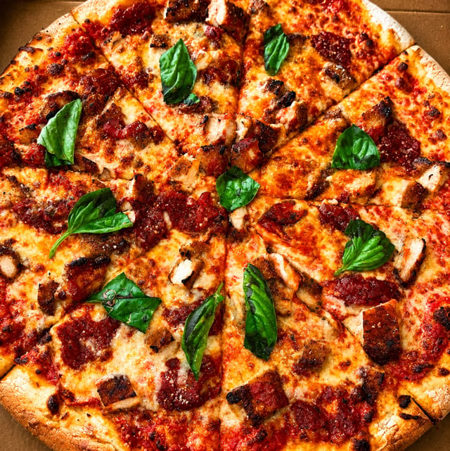 Chicken Parm Pizza.