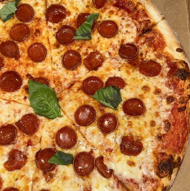 Hot Honey Pepperoni Pizza.