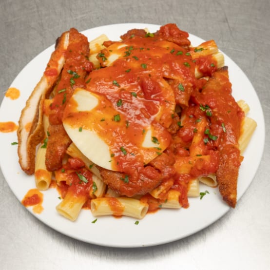 Chicken Parmigiana.