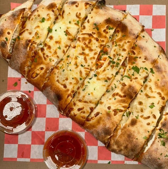 Steak & Cheese Calzone.