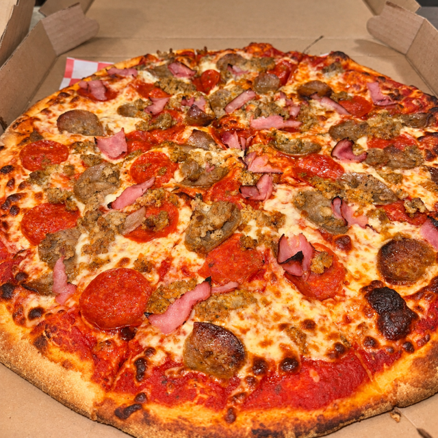 Meat Lovers Pizza.