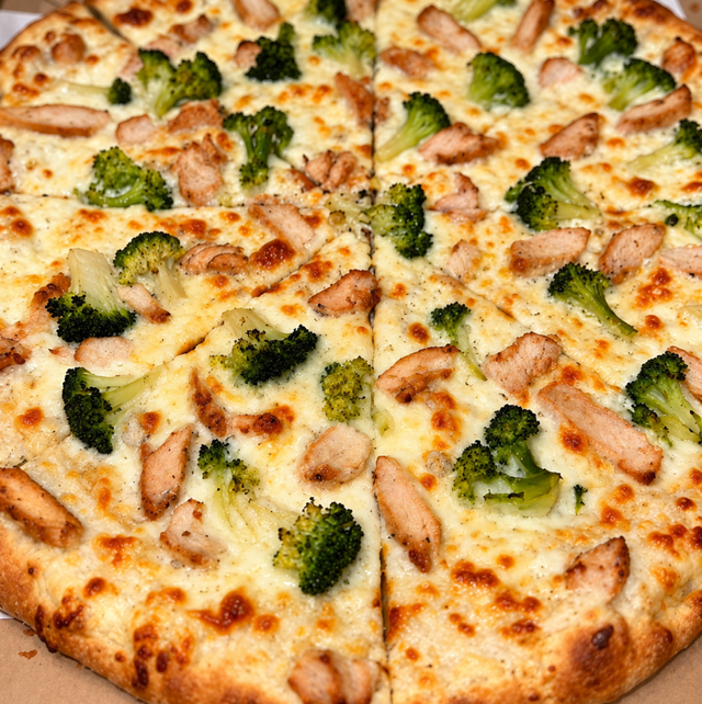 Chicken Alfredo.