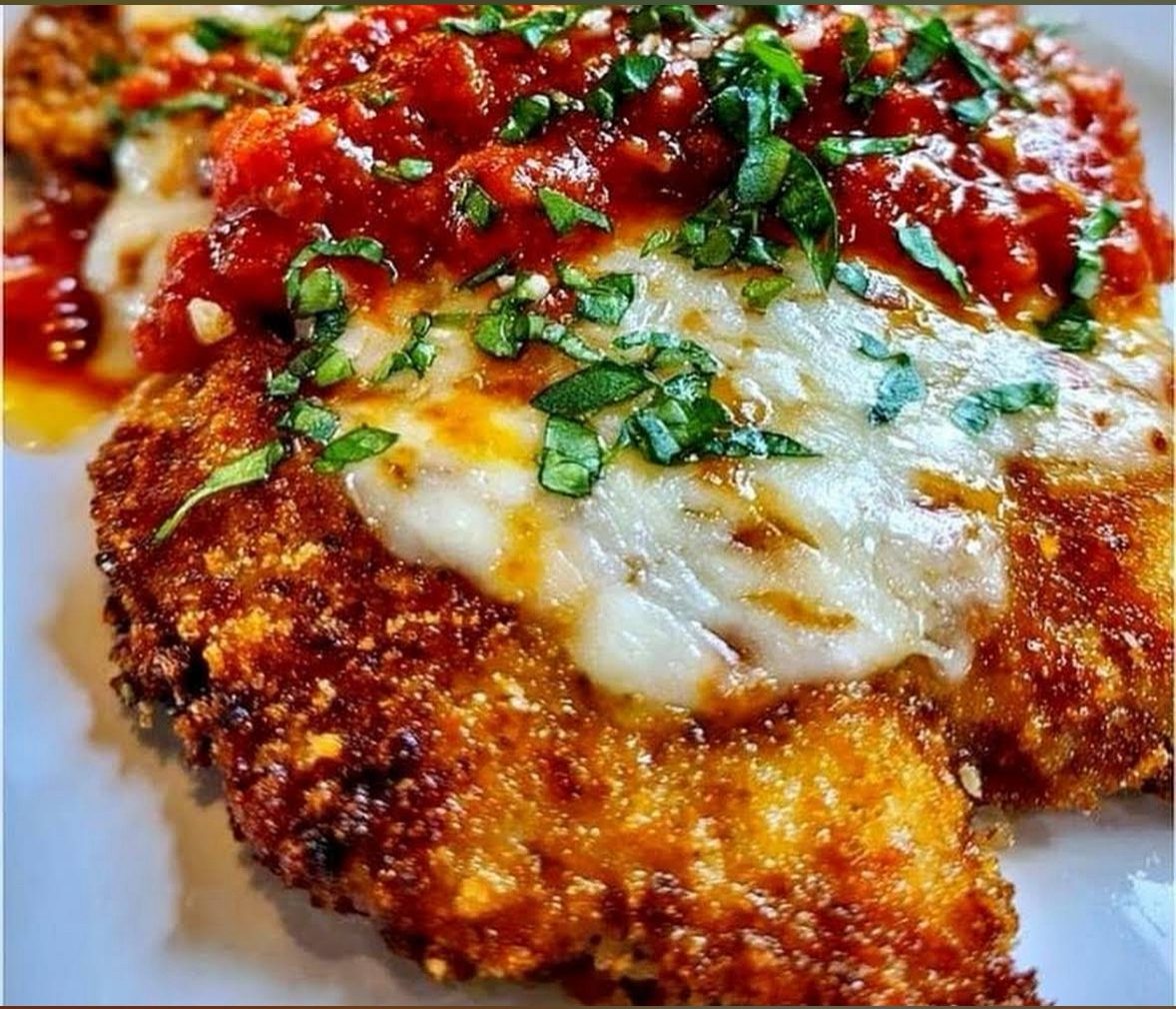 Side Chicken Parmigiana.