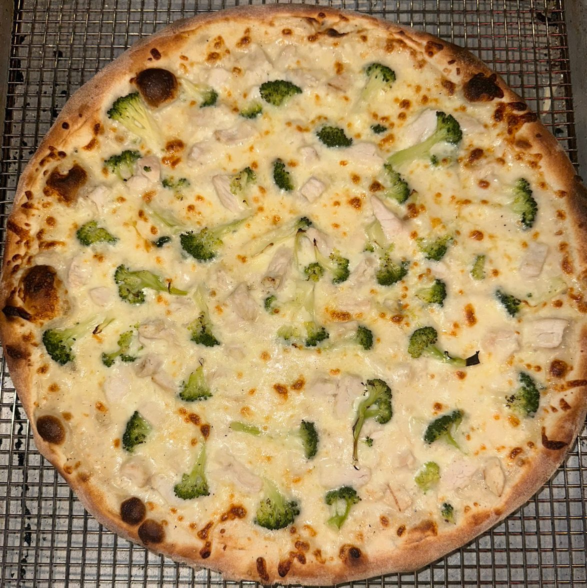 Chicken Alfredo.