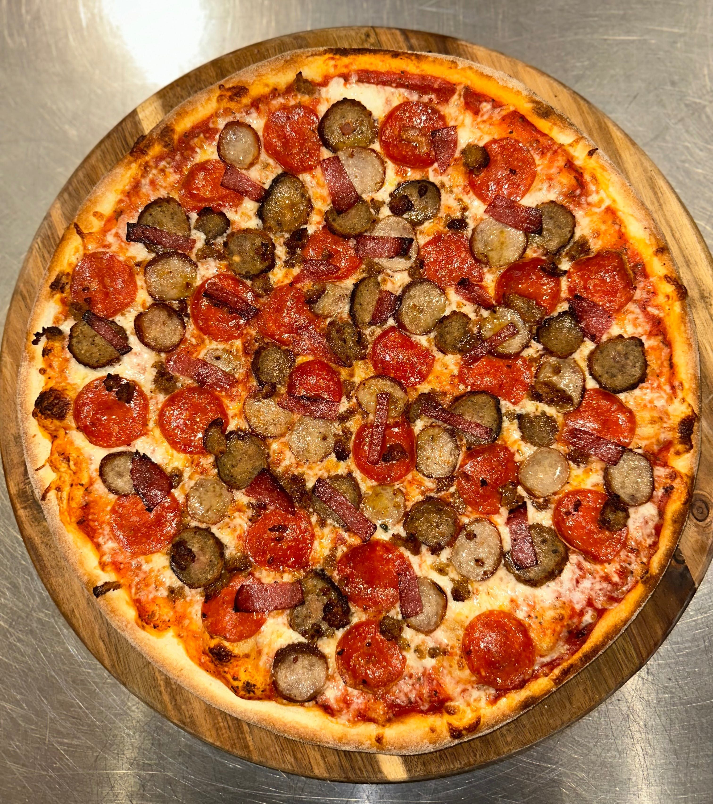 Meat Lovers Pizza.