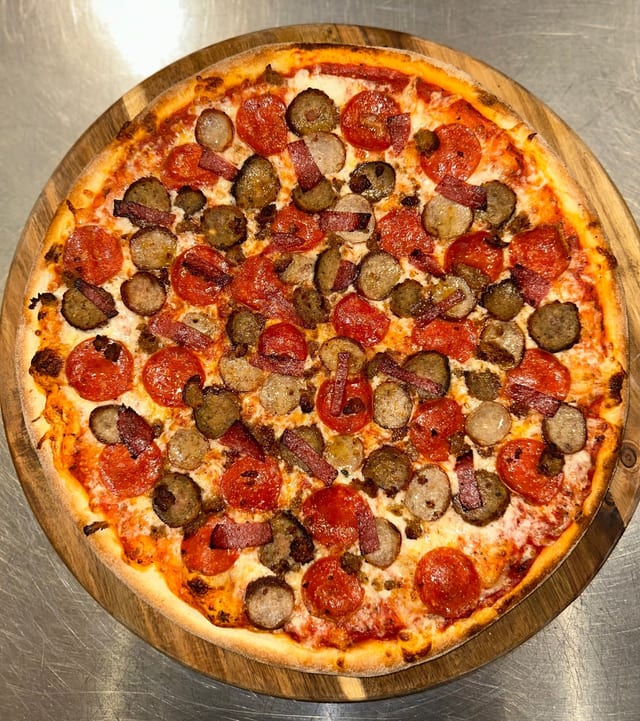 Meat Lovers Pizza.