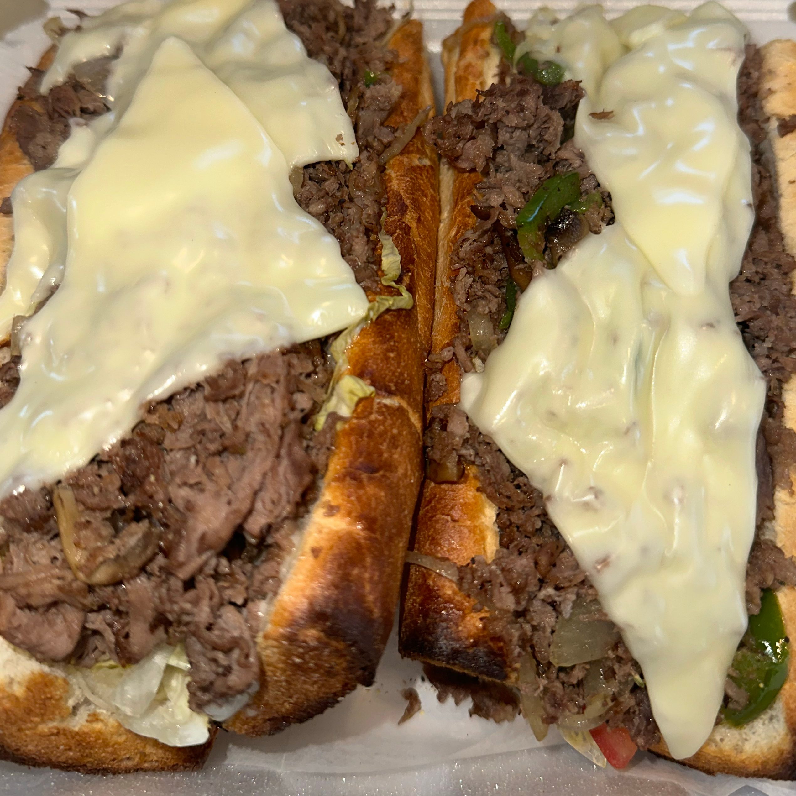 Steak Bomb Sub  (LARGE 12”).