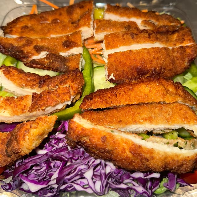 Crispy Chicken Salad.