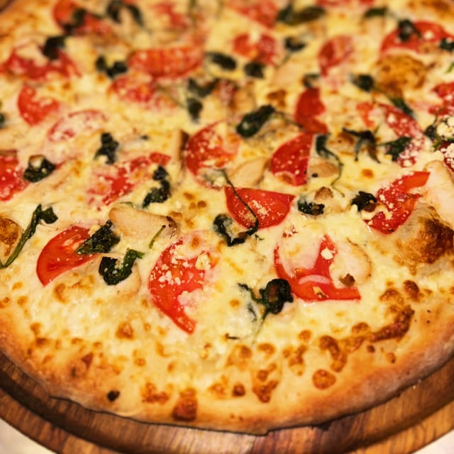 Mediterranean Pizza.
