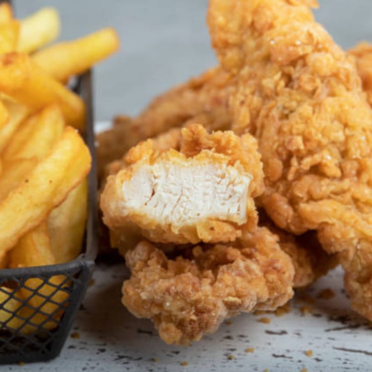 Chicken Fingers Dinner.